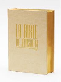 Picture of LA BIBLE DE JERUSALEM - COMPACTE BLANCHE DOREE