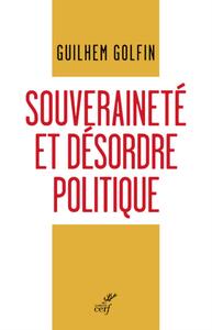 Image de SOUVERAINETE ET DESORDRE POLITIQUE