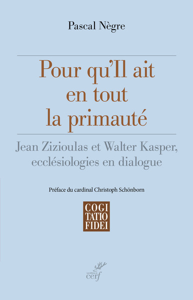 Image de POUR QU'IL AIT EN TOUT LA PRIMAUTE