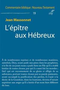 Picture of L'EPITRE AUX HEBREUX