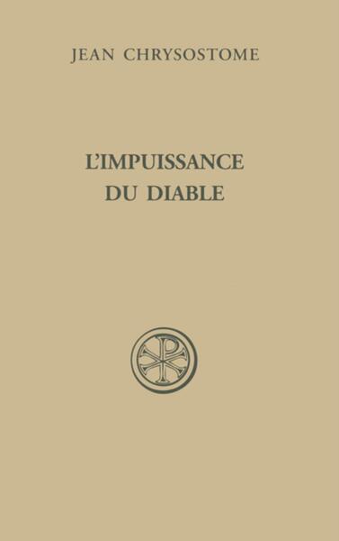 Picture of SC 560 HOMELIES SUR L'IMPUISSANCE DU DIABLE