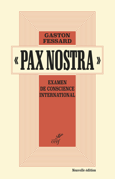 Image de PAX NOSTRA - EXAMEN DE CONSCIENCE INTERNATIONAL -NOUVELLE EDITION