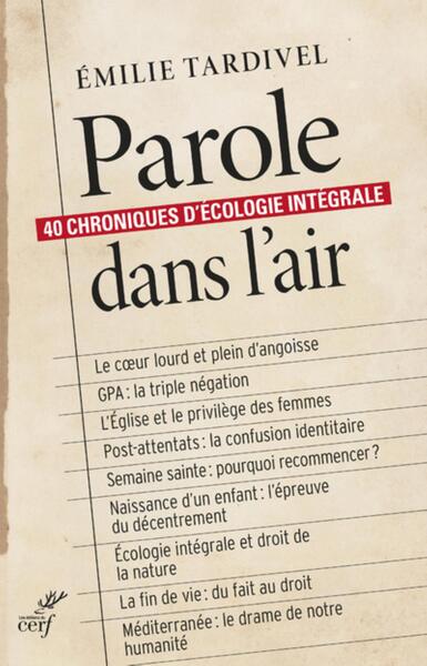 Image de Paroles dans l'air