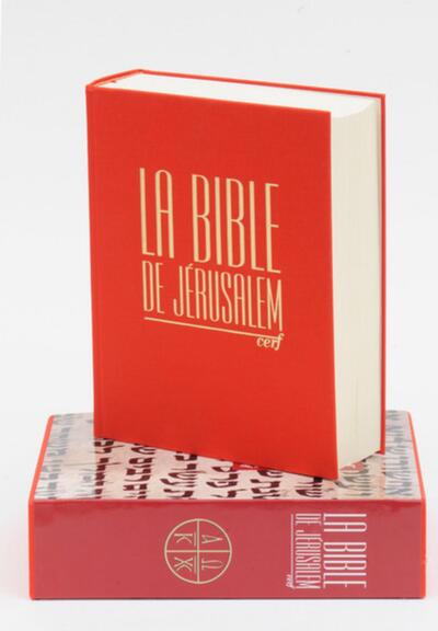 Picture of LA BIBLE DE JERUSALEM - MAJOR TOILE ROUGE