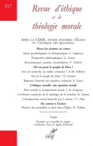 Image de REVUE D'ETHIQUE ET DE THEOLOGIE MORALE