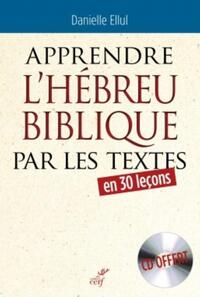 Picture of Apprendre l'hébreu biblique par les textes