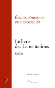 Image de LE LIVRE DES LAMENTATIONS - EKHA