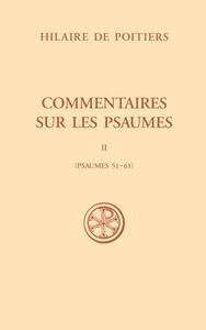 Picture of SC 565 COMMENTAIRES SUR LES PSAUMES - TOME 2 (PSAUMES 51-61)