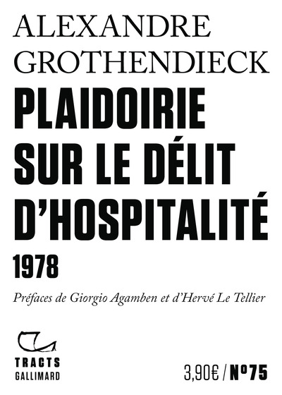Image de Plaidoirie sur le délit d'hospitalité