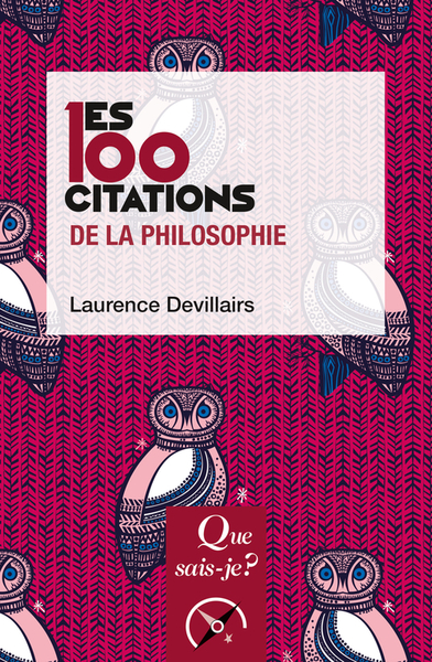 Image de Les 100 citations de la philosophie