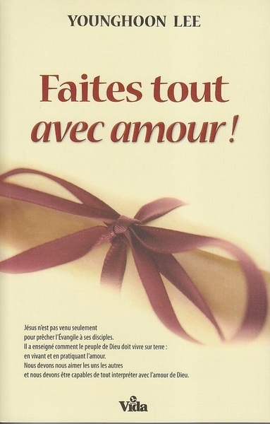 Picture of Faites tout avec amour