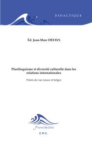 Image de Plurilinguisme et diversité culturelle dans les relations internationales