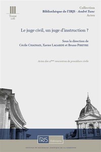 Picture of Le juge civil, un juge d'instruction ?
