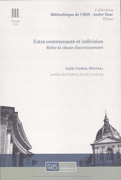 Image de Entre communauté et indivision