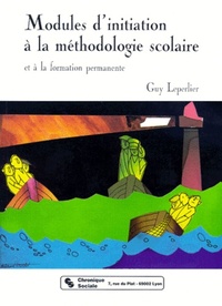 Image de MODULES D'INITIATION A LA METHODOLOGIE SCOLAIRE