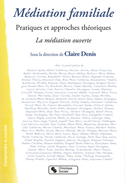 Picture of MEDIATION FAMILIALE - PRATIQUES ET APPROCHES THEORIQUES