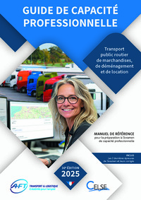 Picture of Guide de capacité professionnelle - Transport public routier de marchandises