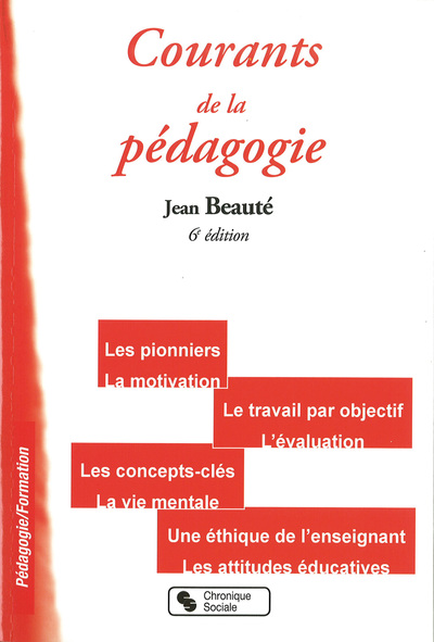 Image de Courants de la pédagogie