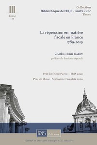 Image de La répression en matière fiscale en France