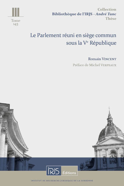 Picture of Le Parlement réuni en siège commun sous la Ve République