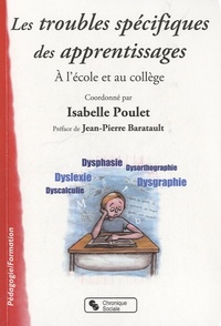 Image de TROUBLES SPECIFIQUES DES APPRENTISSAGES