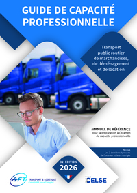 Picture of Guide de capacité professionnelle - Transport routier de marchandises