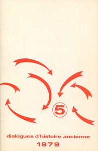 Picture of Dialogues d'histoire ancienne, n° 5/1979