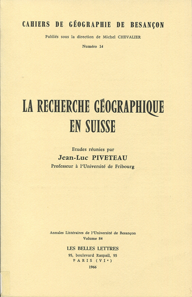 Picture of Recherche géographique en Suisse