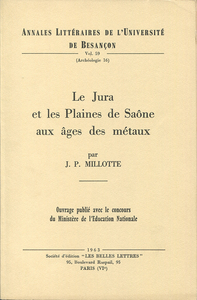 Picture of Jura et les plaines de Saône aux âges des métaux