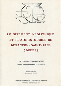 Picture of Gisement néolithique et protohistorique de Besançon Saint-Paul - Doubs