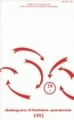 Picture of Dialogues d'histoire ancienne, n° 18-1/1992