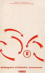 Picture of Dialogues d'histoire ancienne, n° 8/1982