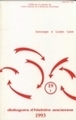Picture of Dialogues d'histoire ancienne, n° 19-1/1993