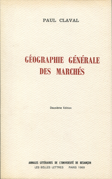 Picture of Géographie générale des marchés