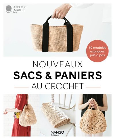 Image de Nouveaux sacs et paniers au crochet