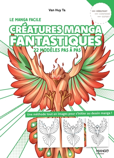 Picture of Créatures manga fantastiques faciles