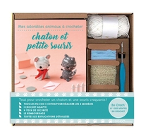 Image de Mes adorables animaux à crocheter : Chaton et petite souris