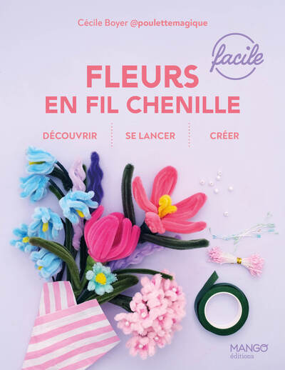 Picture of Fleurs en fil chenille faciles