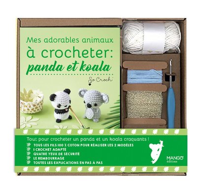 Picture of Mes adorables animaux à crocheter : panda et koala