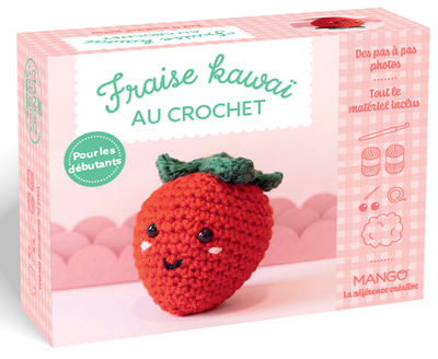 Image de Fraise kawaï au crochet