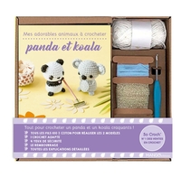 Image de Mes adorables animaux à crocheter : Panda et koala