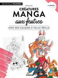 Picture of Créatures manga aux feutres