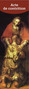Picture of Signet prière et liturgie - Acte de contrition - Lot de 10