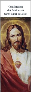 Picture of Signet - Consécration des familles au coeur de Jésus - Lot de 10
