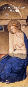 Picture of Signet prière et liturgie - Je vous salut Marie - Lot de 10