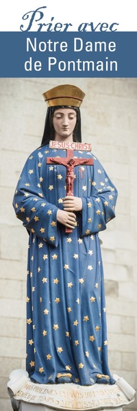 Image de Signet "Prier avec" Notre Dame de Pontmain - Lot de 10