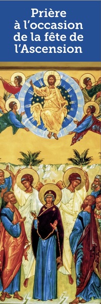Picture of Signet prière et liturgie - prière à l'occasion de la fête de l'Ascension - Lot de 10