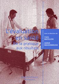 Picture of L'évaluation en santé