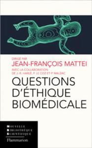 Picture of Questions d'éthique biomédicale
