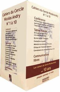 Picture of COFFRET 10 VOL CAHIERS DU CERCLE NICOLAS ANDRY
